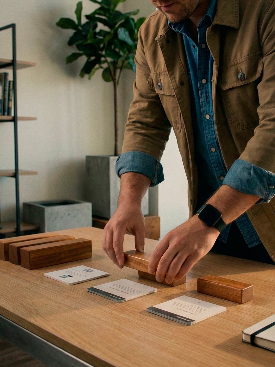 Psicólogo manuseando testes durante avaliação neuropsicológica em São Paulo